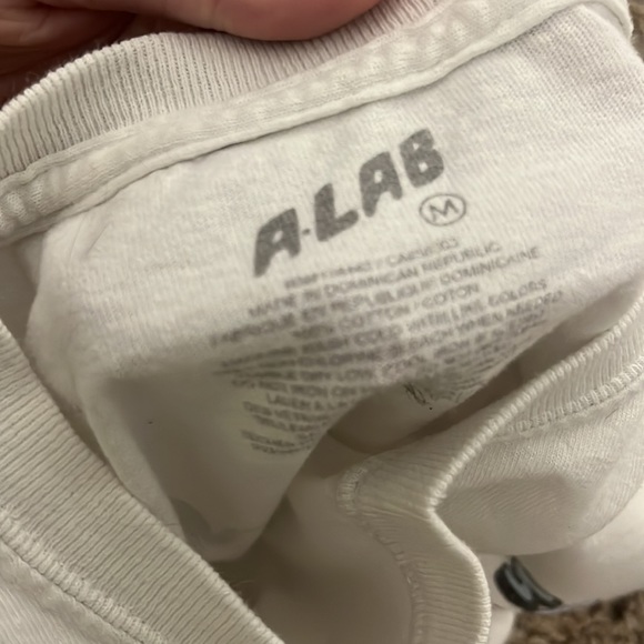 over sized sad world t-shirt - Picture 3 of 3